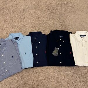 Polo Ralph Lauren Mens Oxford Shirt Lot Size Large